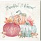 Harvest Touch A by Dina June 14" x 14" Canvas Wall Art (Set of 2)